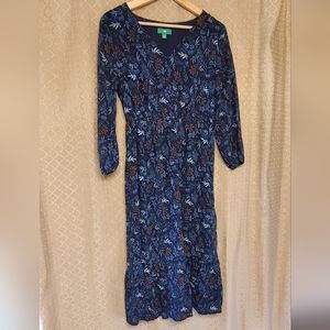Dip Modest Navy Midi Dress